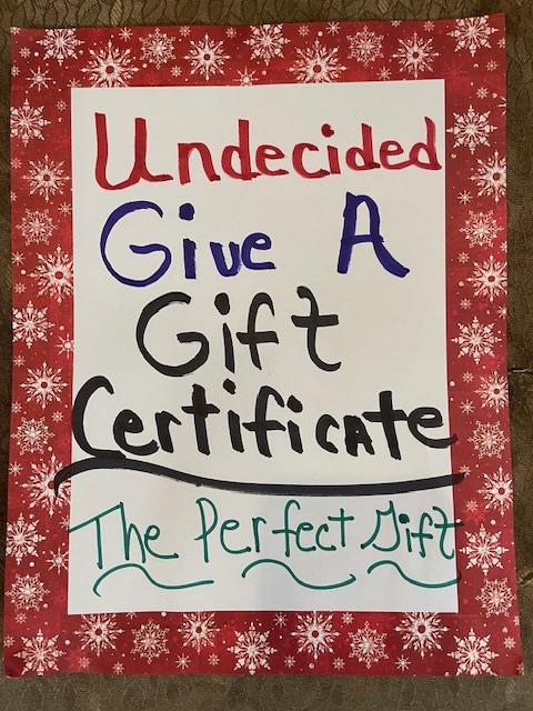 Gift Certificate Gift Certificate